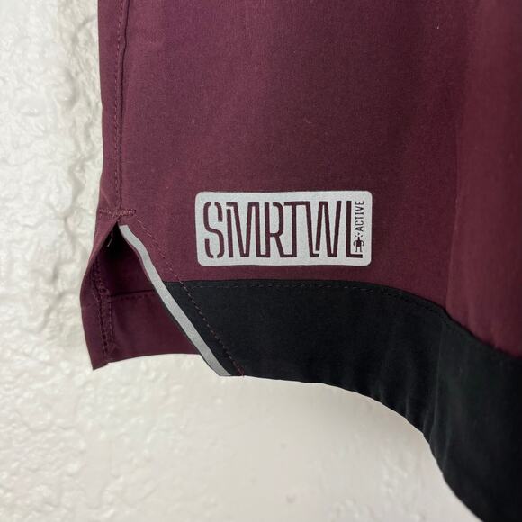 SmartWool Men's Intraknit Active Lined Short in Eggplant Size 2XL - Picture 4 of 6